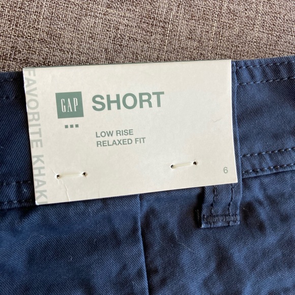 Gap factory navy blue favorite khaki size 6 BNWT - Picture 5 of 5